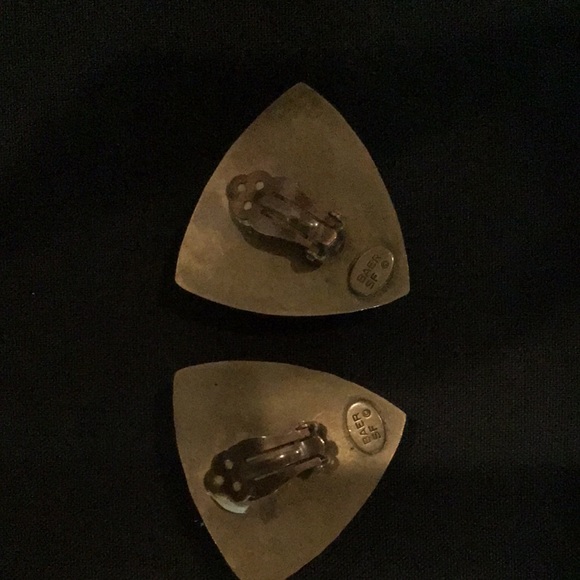 Vintage bronze earrings. - Picture 10 of 10